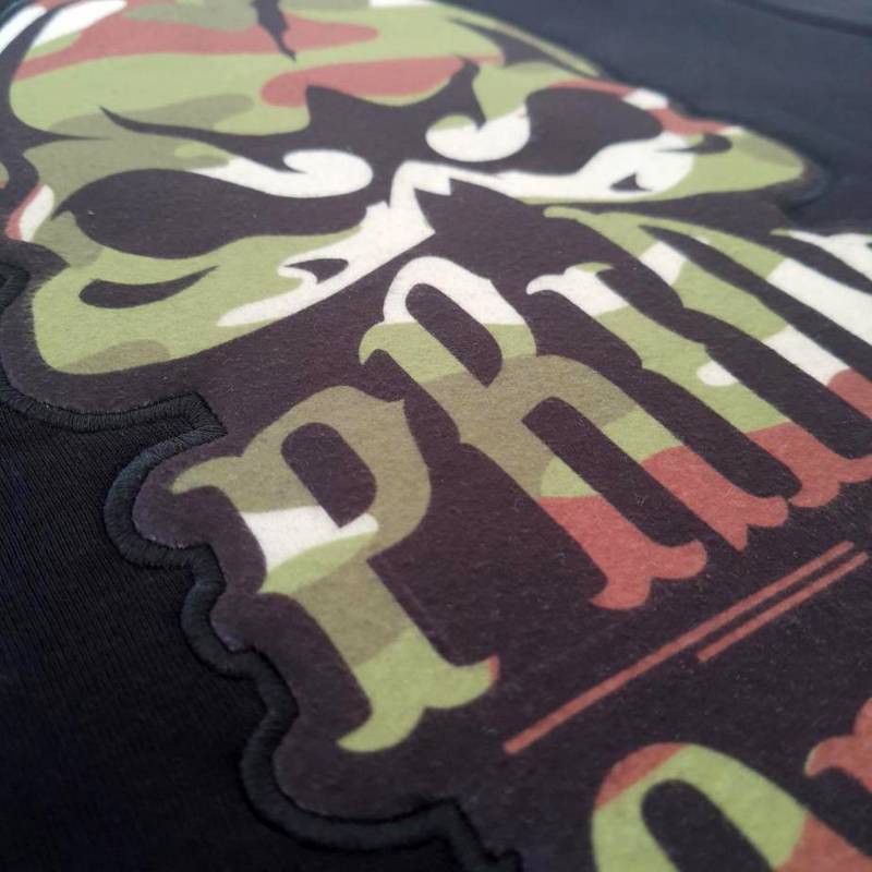 PRIDE OR DIE reckless hoodie camo-black
